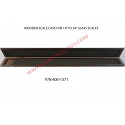 WOOD CASE, 18"--24" SCALE