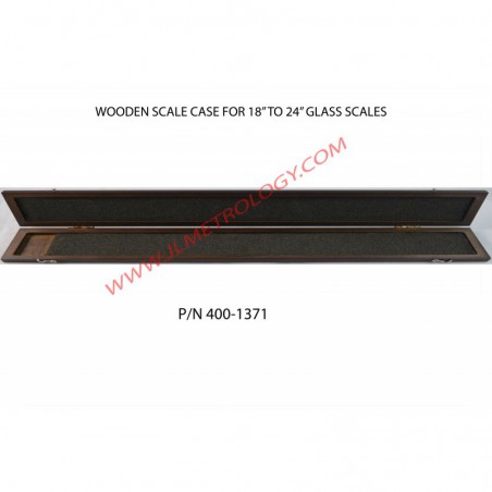 WOOD CASE, 18"--24" SCALE