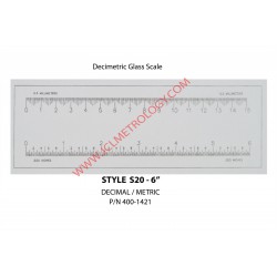 SCALE 6" DECI/METRIC