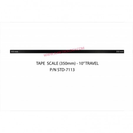 10" TRAVEL TAPE SCALE
