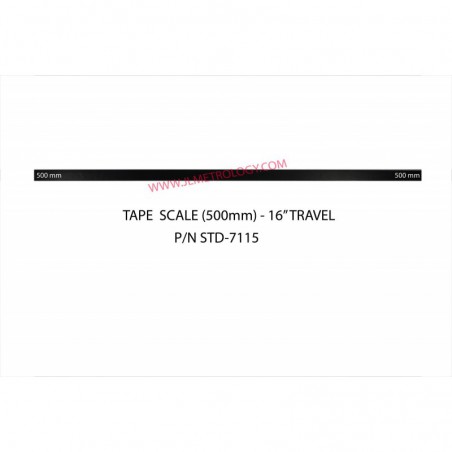 16" TRAVEL TAPE SCALE