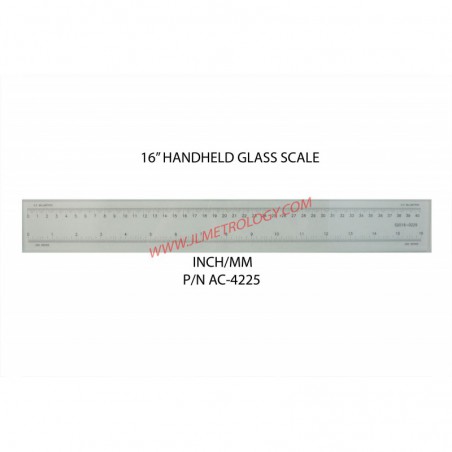 16" GLASS SCALE